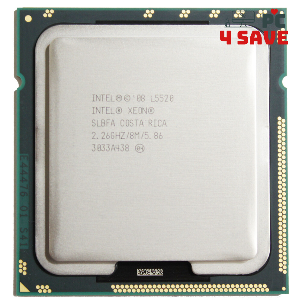 Intel Xeon L5520 SLBFA 2.26GHz 8M Quad Core LGA 1366 Server CPU Processor 60W