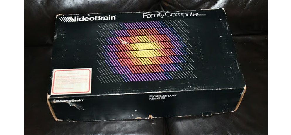 Rare Vintage VideoBrain 101 Family Computer Umtech POWERS ON RARE AS IS 517BK3