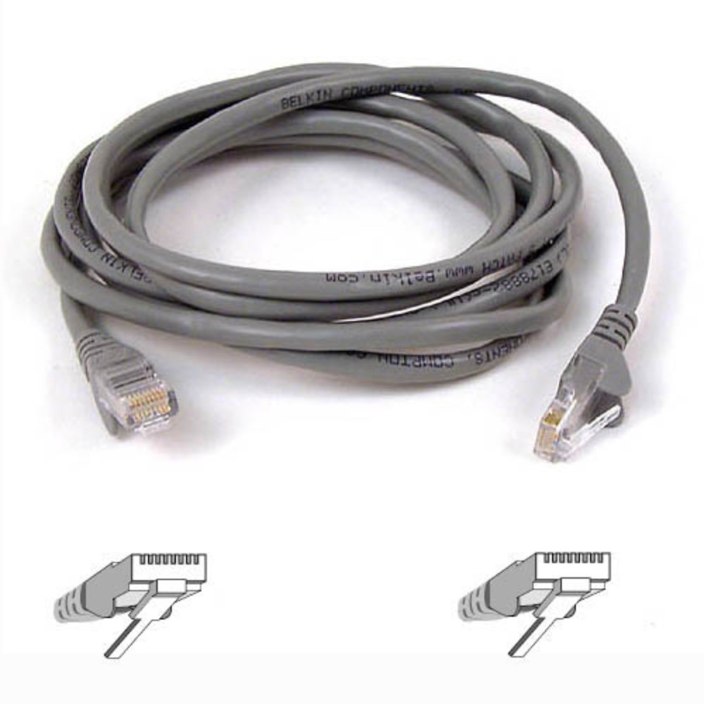 BELKIN INTERNATIONAL INC A3L791B07 Patch Cable Rj-45 M 7 Ft Utp Cat 5E