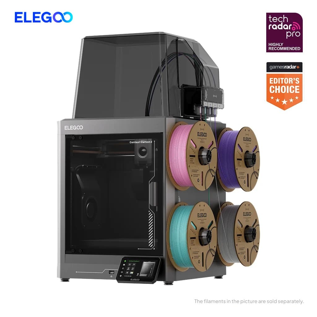 ELEGOO Centauri Carbon 2 Combo 3D Printer Multicolor Printing