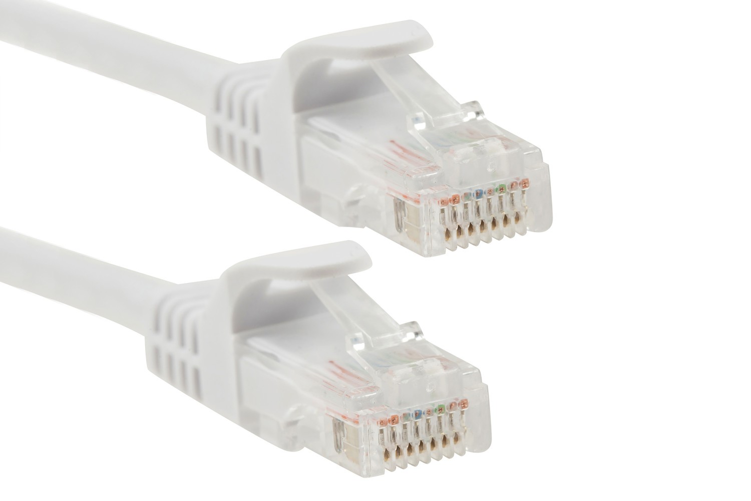 Cat6 Ethernet Patch Cable, Snagless, UTP, 2 ft, White