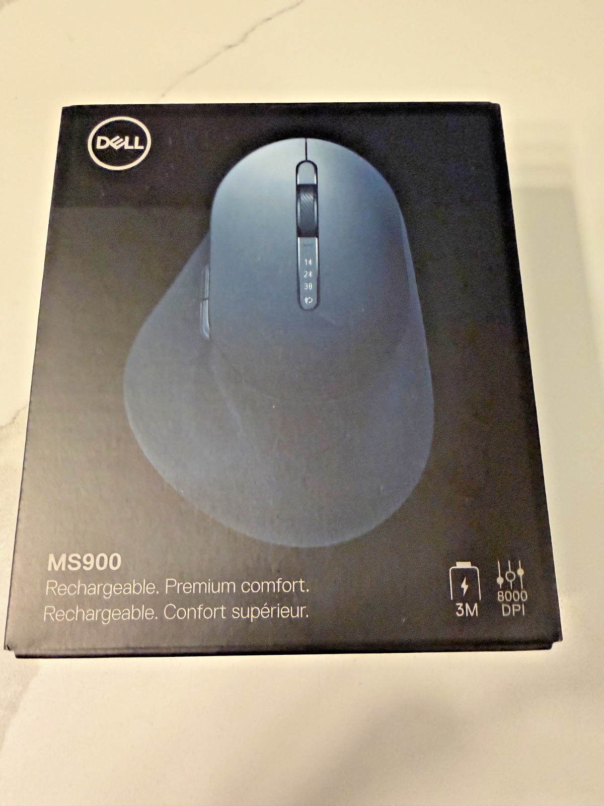 Dell S900 Rechargeable Mouse, Graphite, Lightly used