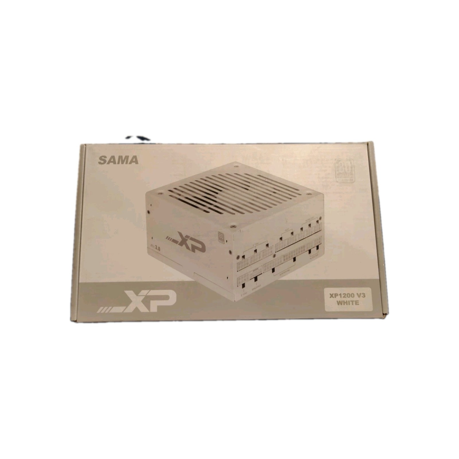SAMA XP 1200W V3 White ATX Power Supply 80 Plus Platinum Gold Modular