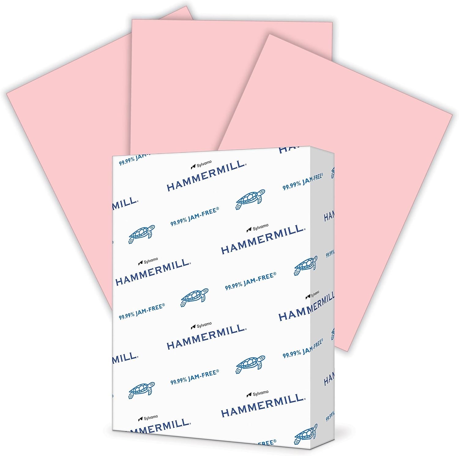 Colored Paper, 20lb Pink Printer Paper, 8-1/2 X 11-1 Ream - Made In The USA,