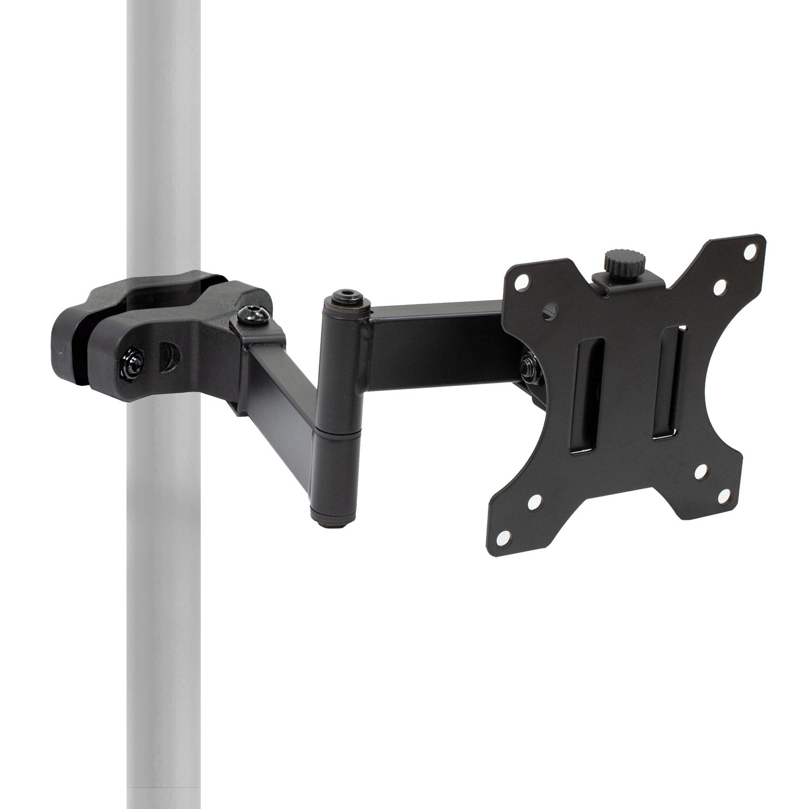 Mount-It Universal Full Motion Steel Pole Mount with Articulating Arm and Re...
