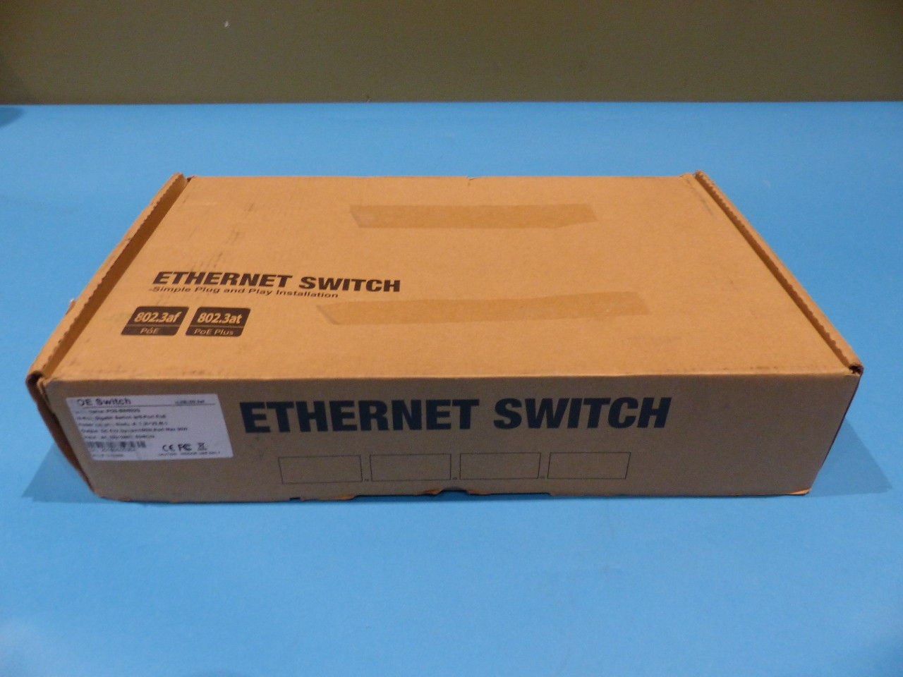 BV-TECH POE-SW802G 10 PORT GIGABIT POE+ SWITCH 8 POE+ 2 ETHERNET UPLINK