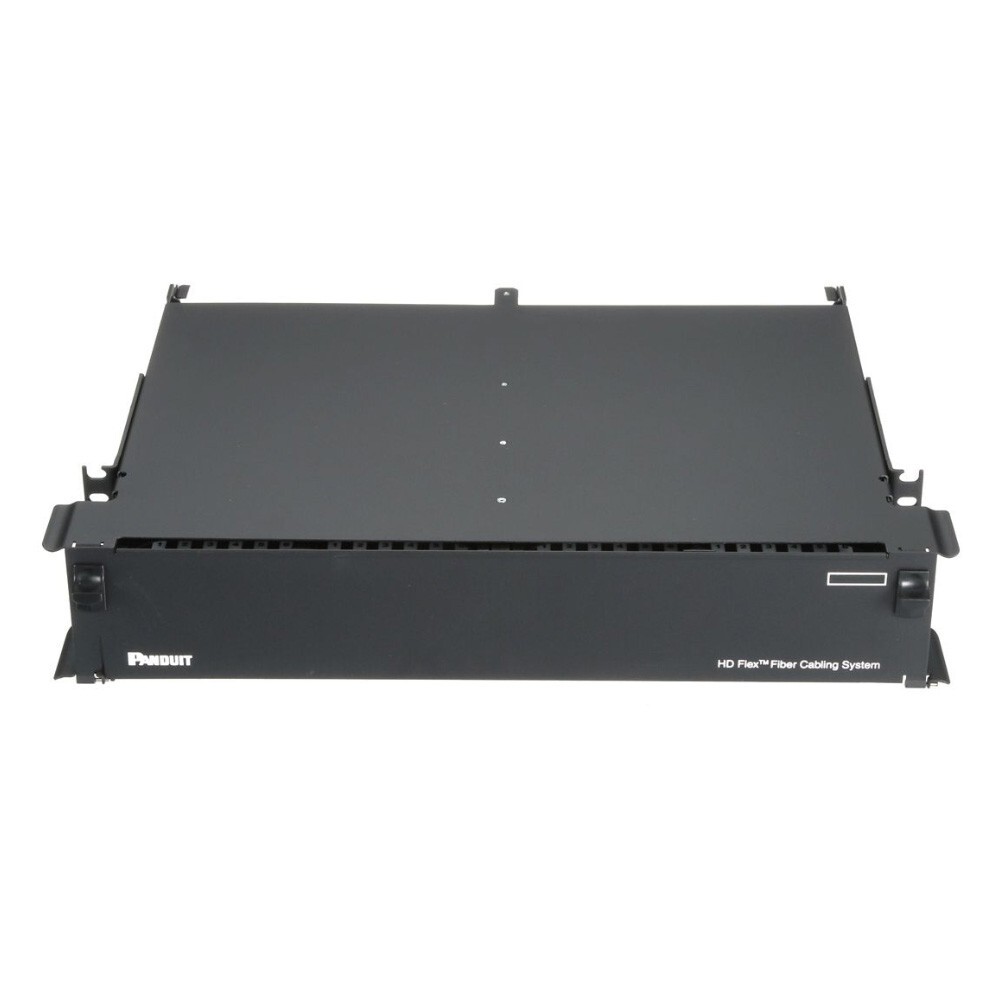 Panduit FLEX2U06 6 Ports 2U Rack Fiber Enclosure Black
