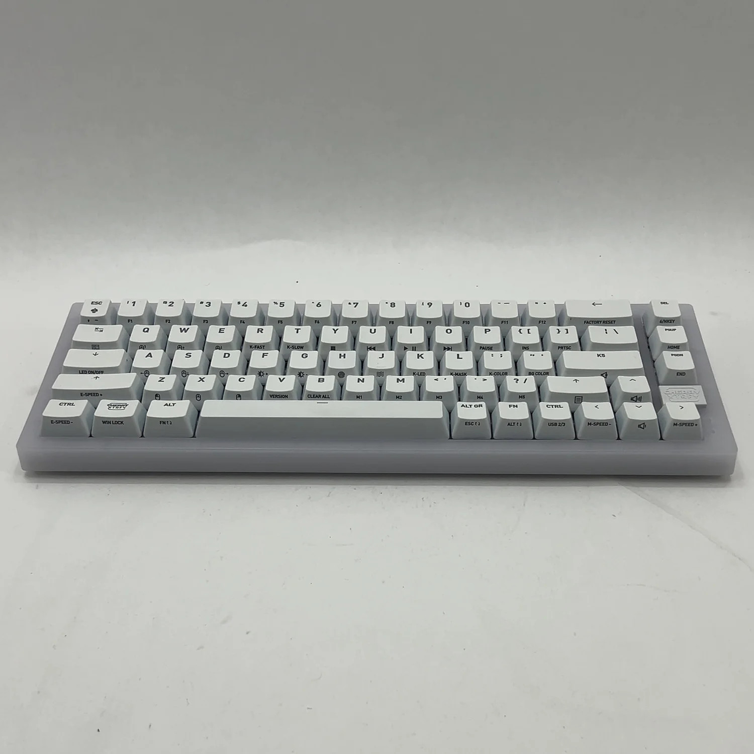 Cherry XTRGY CX-K5V2-RGB-CPT-TPWHITE-R-US Wireless Keyboard White
