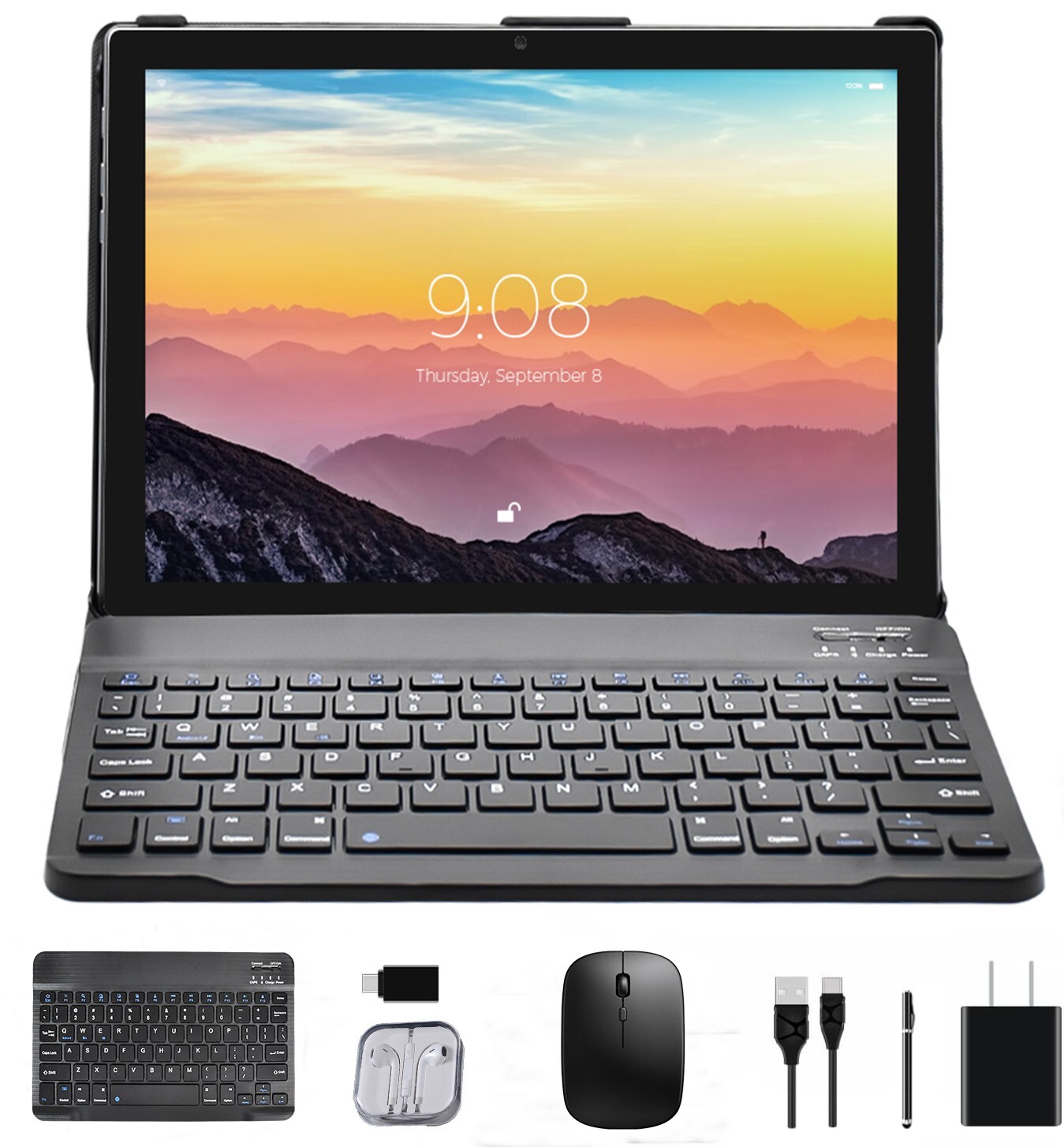 11 Inch Android 11 Deca Core HD Game Tablet Computer PC Wifi Dual Camera 256G