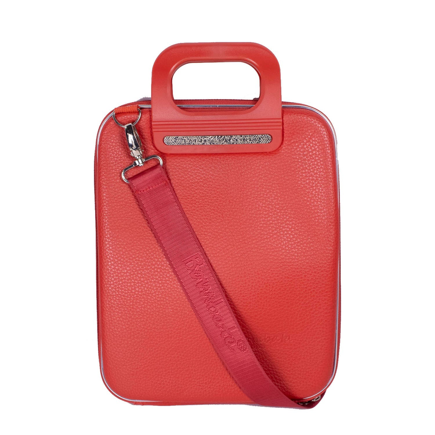 Bombata Micro Tablet Case Red Hard Shell Crossbody Bag Fabio Guidoni Strap iPad