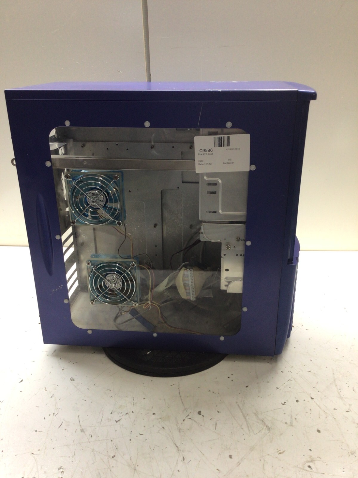 Blue Retro ATX Gaming Sleeper Case