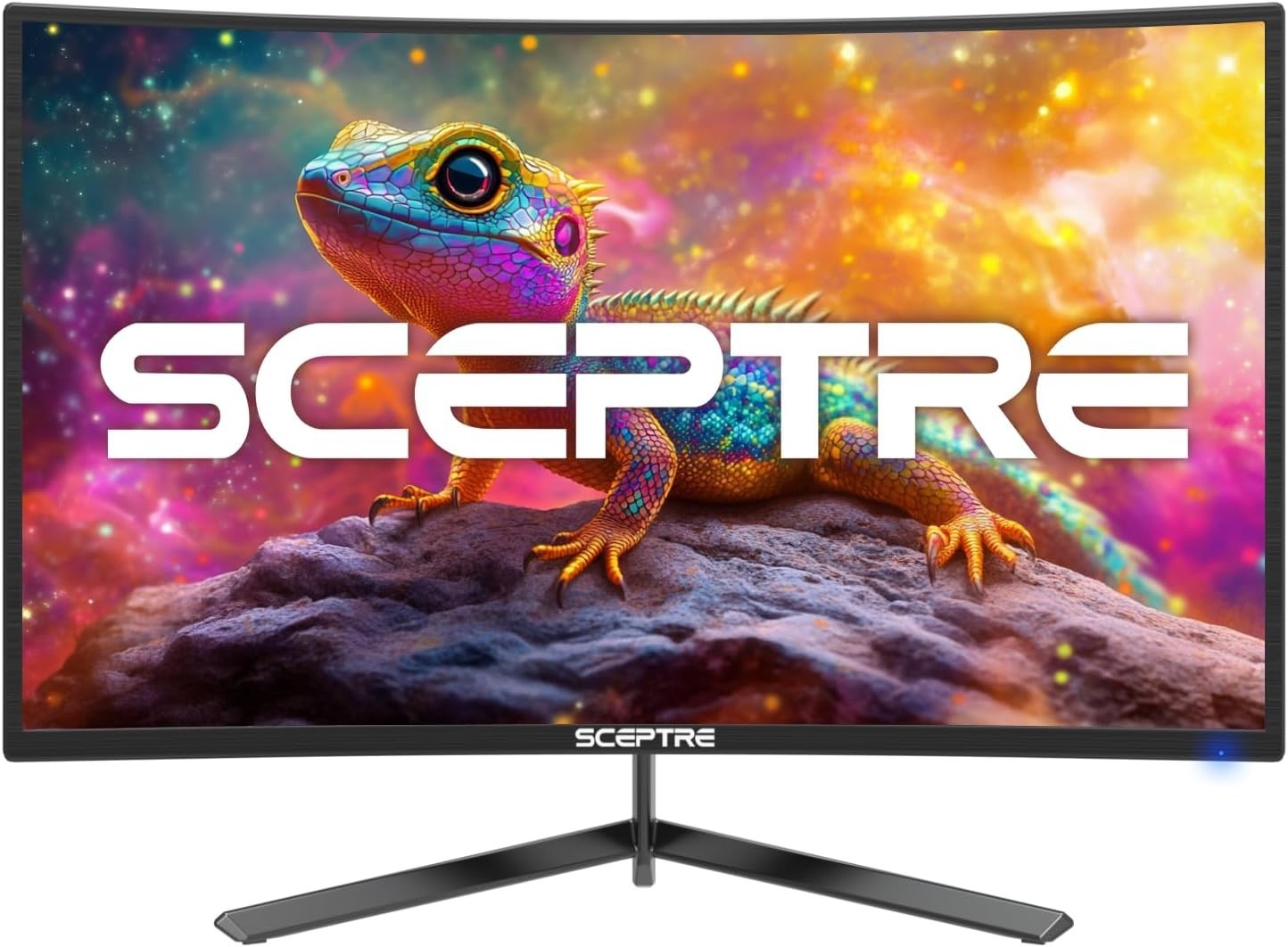 Immersive 24-Inch Curved 1080p Gaming Monitor with 180Hz and Built-in Speakers