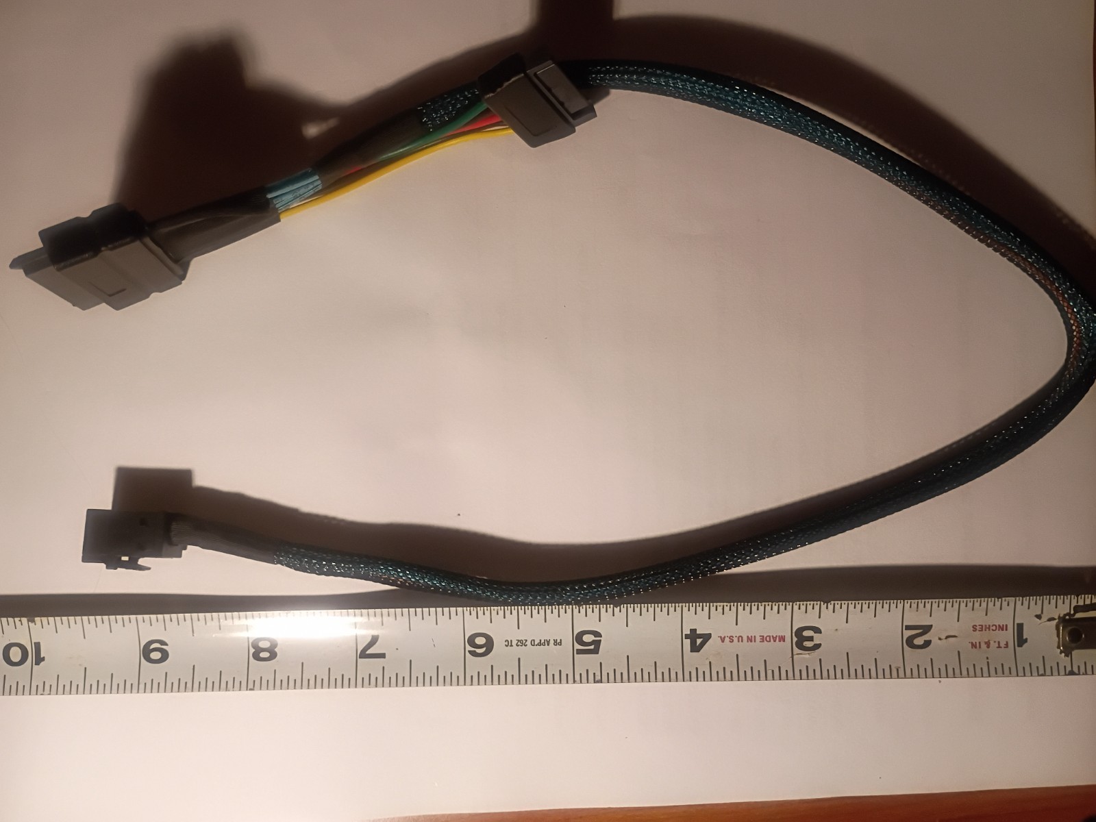 Mini SAS SFF 8643 to U.2 SFF-8639 Cable NVMe SSD PCIe with Power Connector