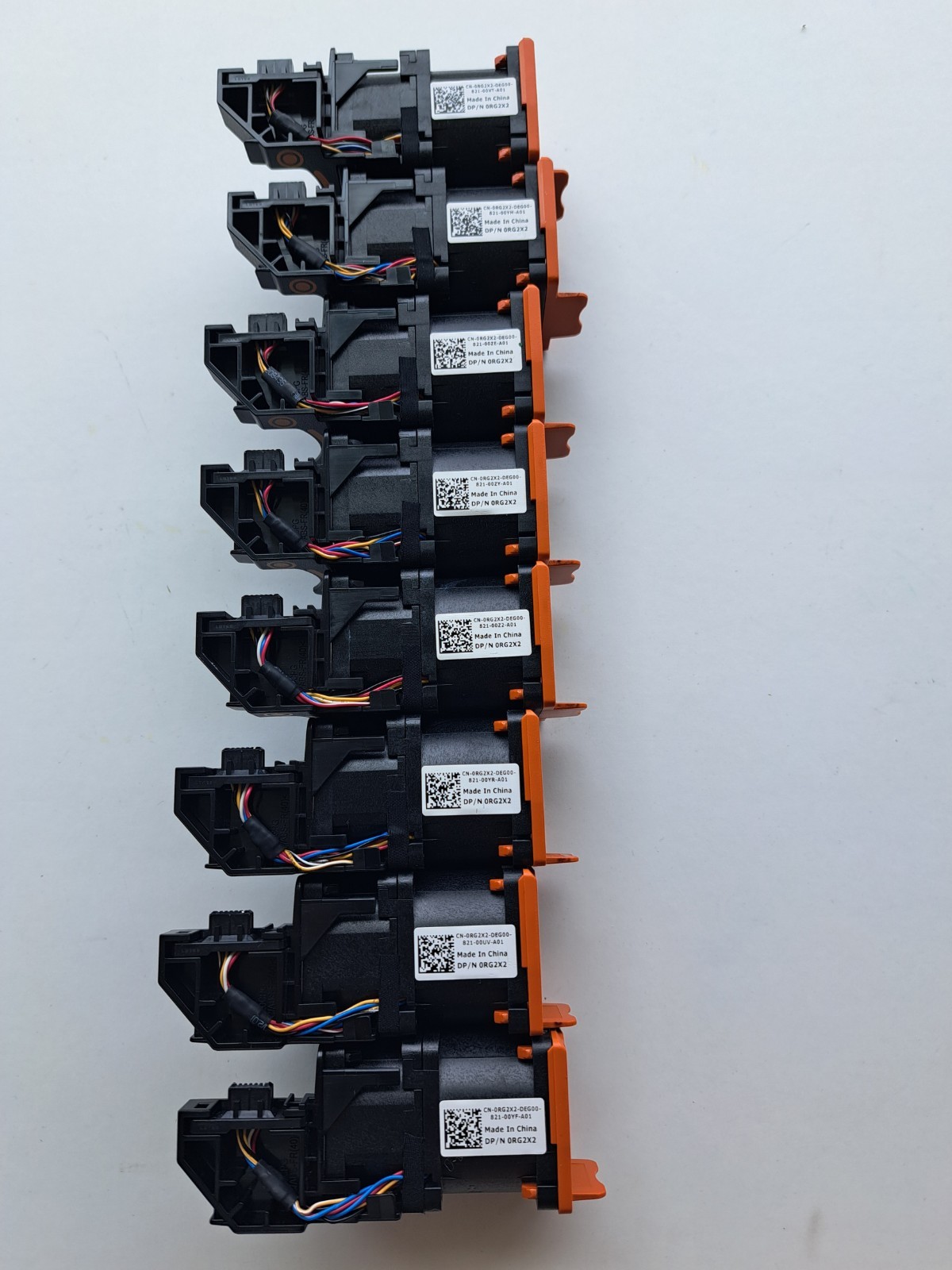 Full Set Of 8 Dell PowerEdge R640 Server Cooling Fan GFC0412DS-D 0RG2X2 RG2X2