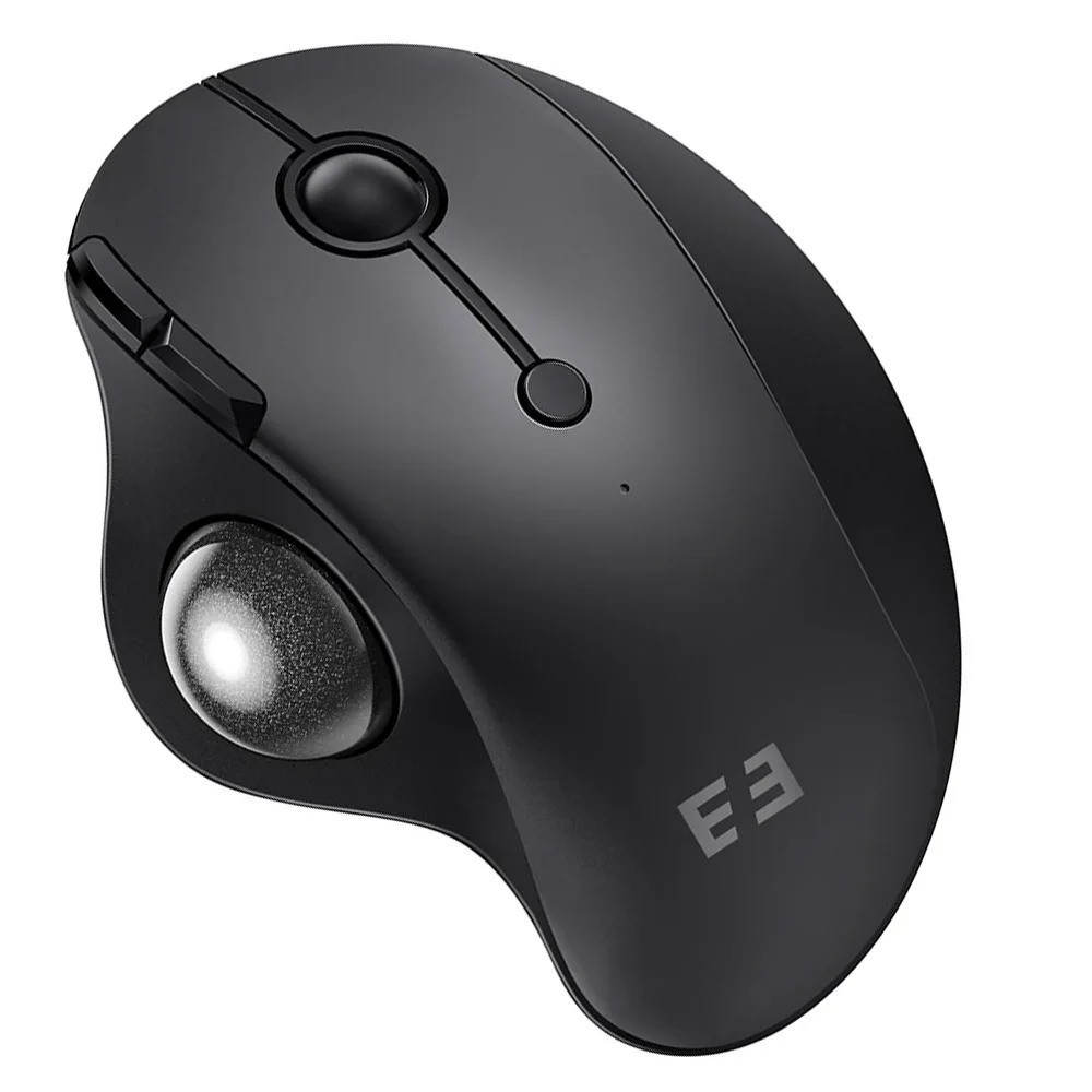 Trackball Wireless Mouse Rechargeable Bluetooth 2.4G USB Mouse Ergonomic Mice