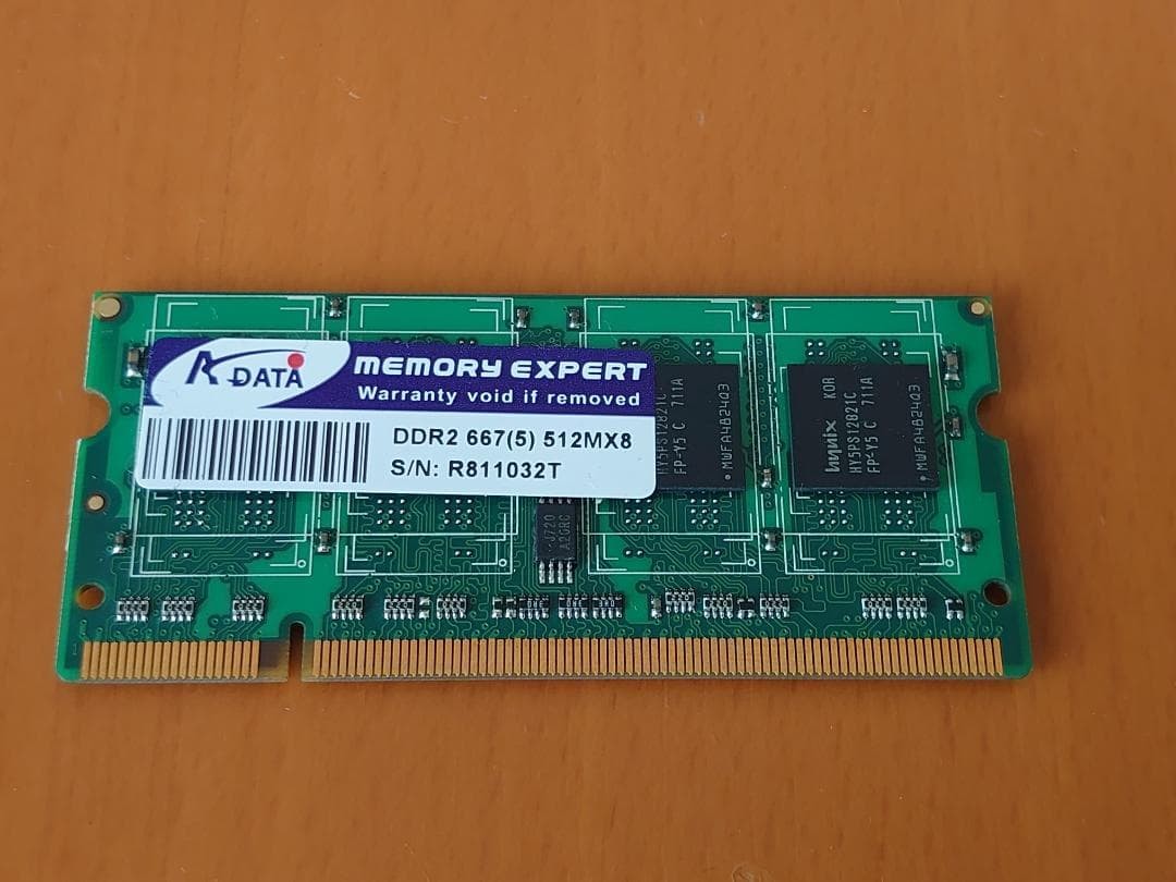 ADATA 512MB Laptop RAM Memory Module PC Memory 512Mx1 Used Tested