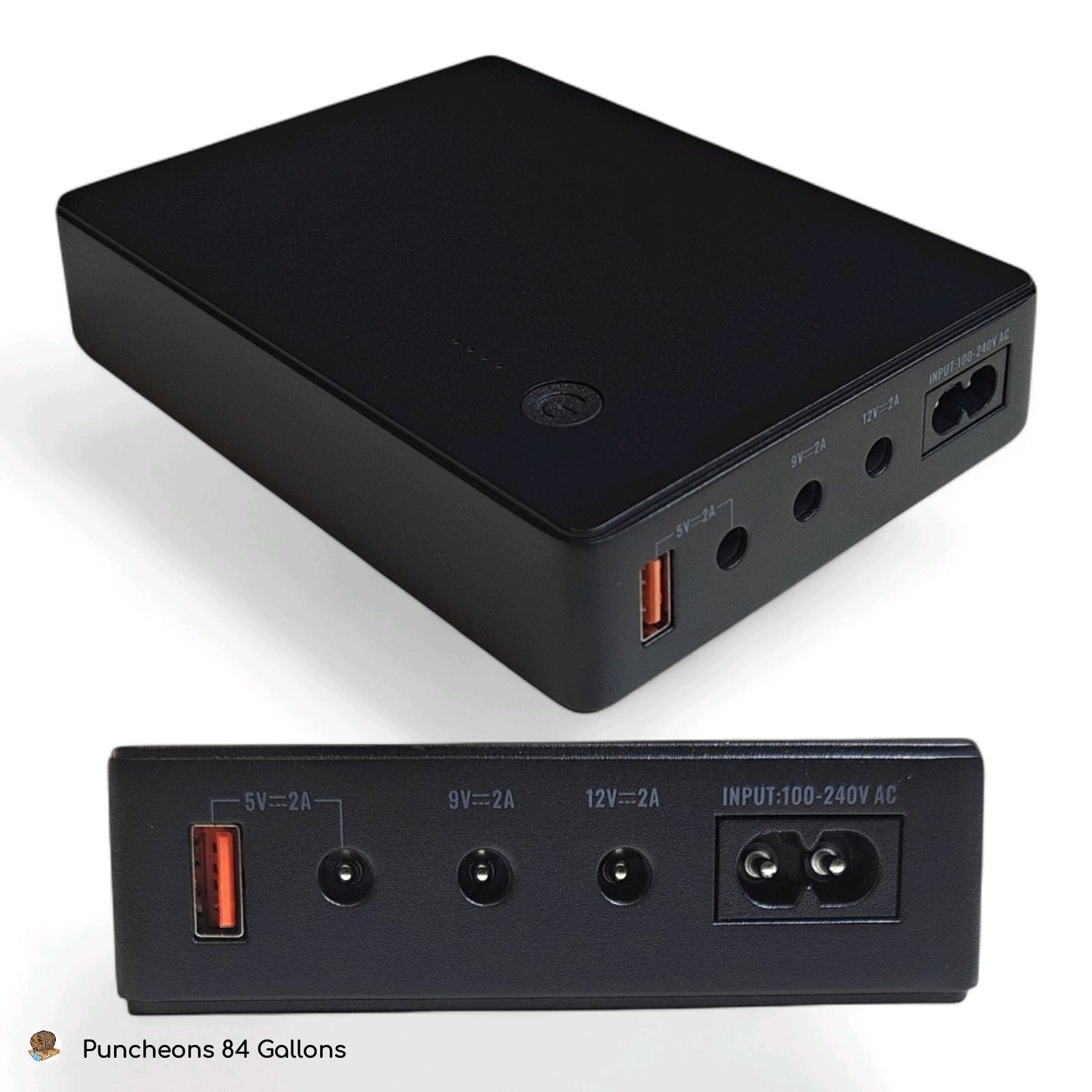 Mini UPS Battery Backup Power Supply for Router, Modem, Security Camera