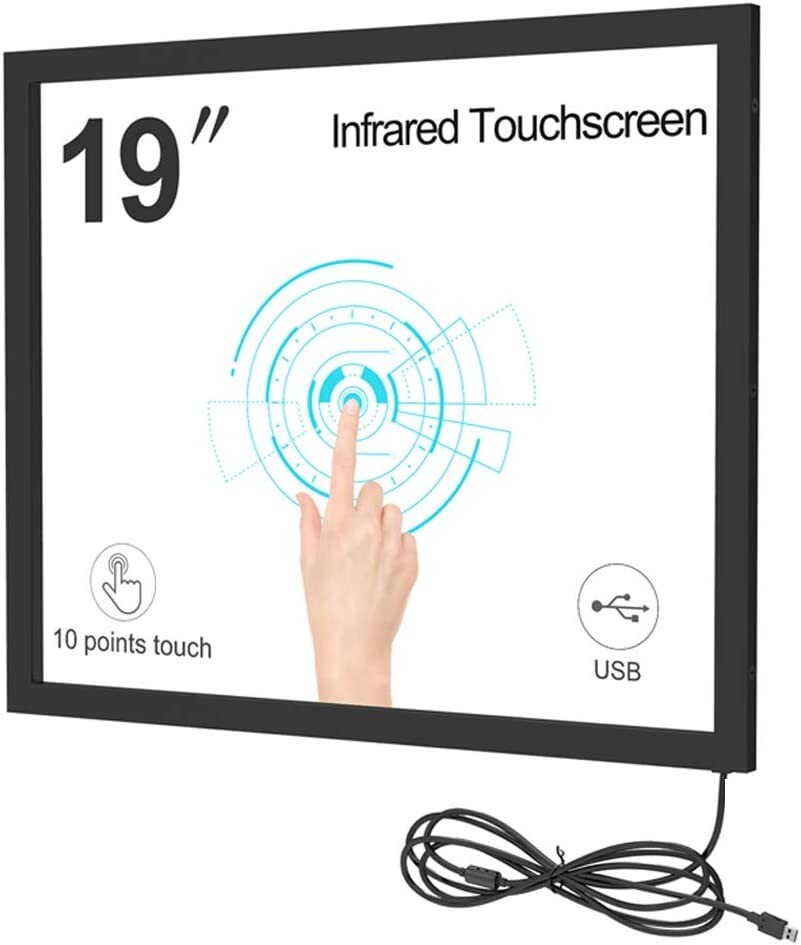 GreenTouch 19 Inch  Infrared Touch Screen  IR Touch Screen for Touch Monitor