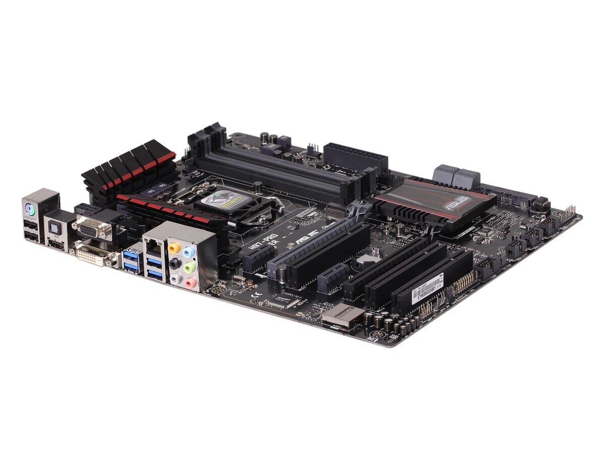 For ASUS H97-PRO GAMER motherboard H97 LGA1150 DDR3 32G DVI+VGA+HDMI ATX Tested