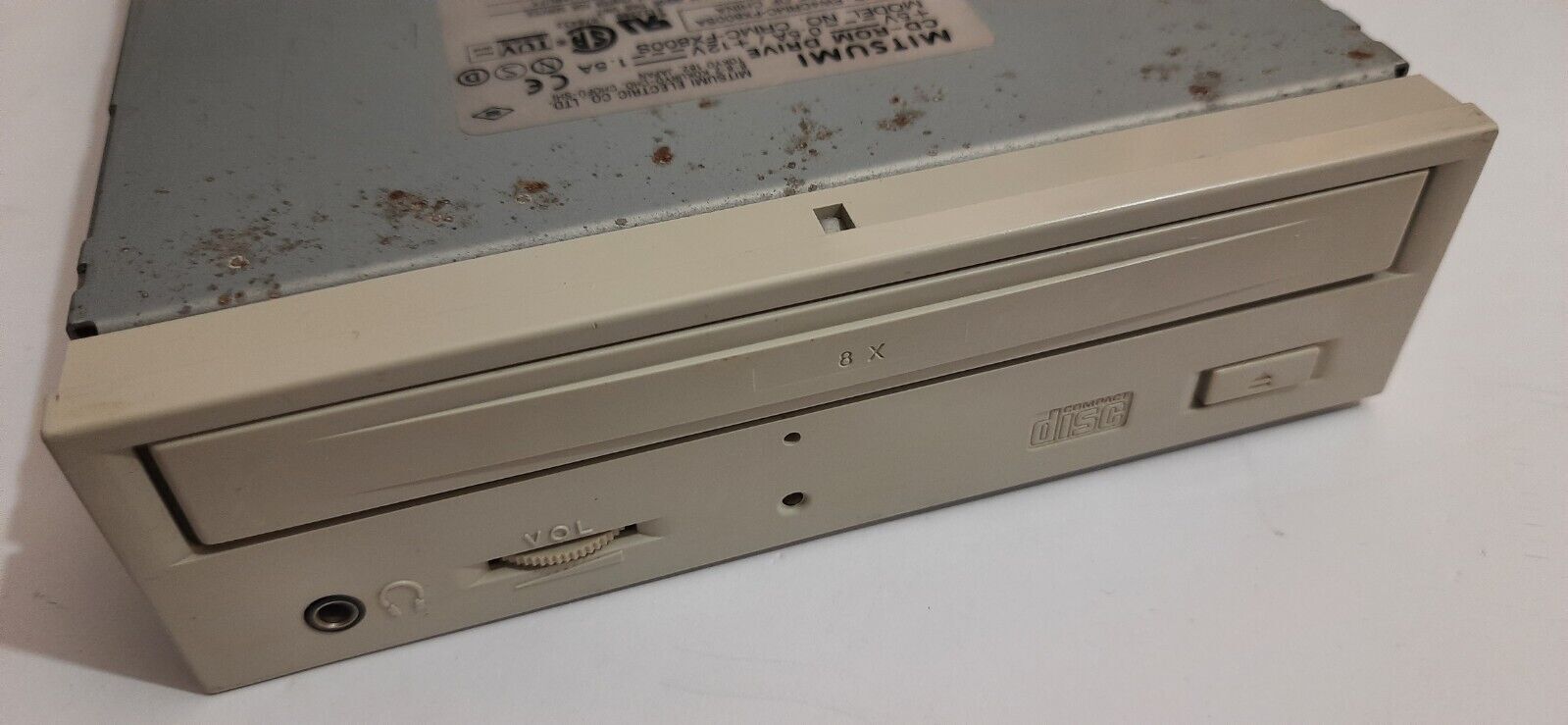 Mitsumi CRMC-FX800S 8x IDE CD-ROM Drive (Retro, 1996)
