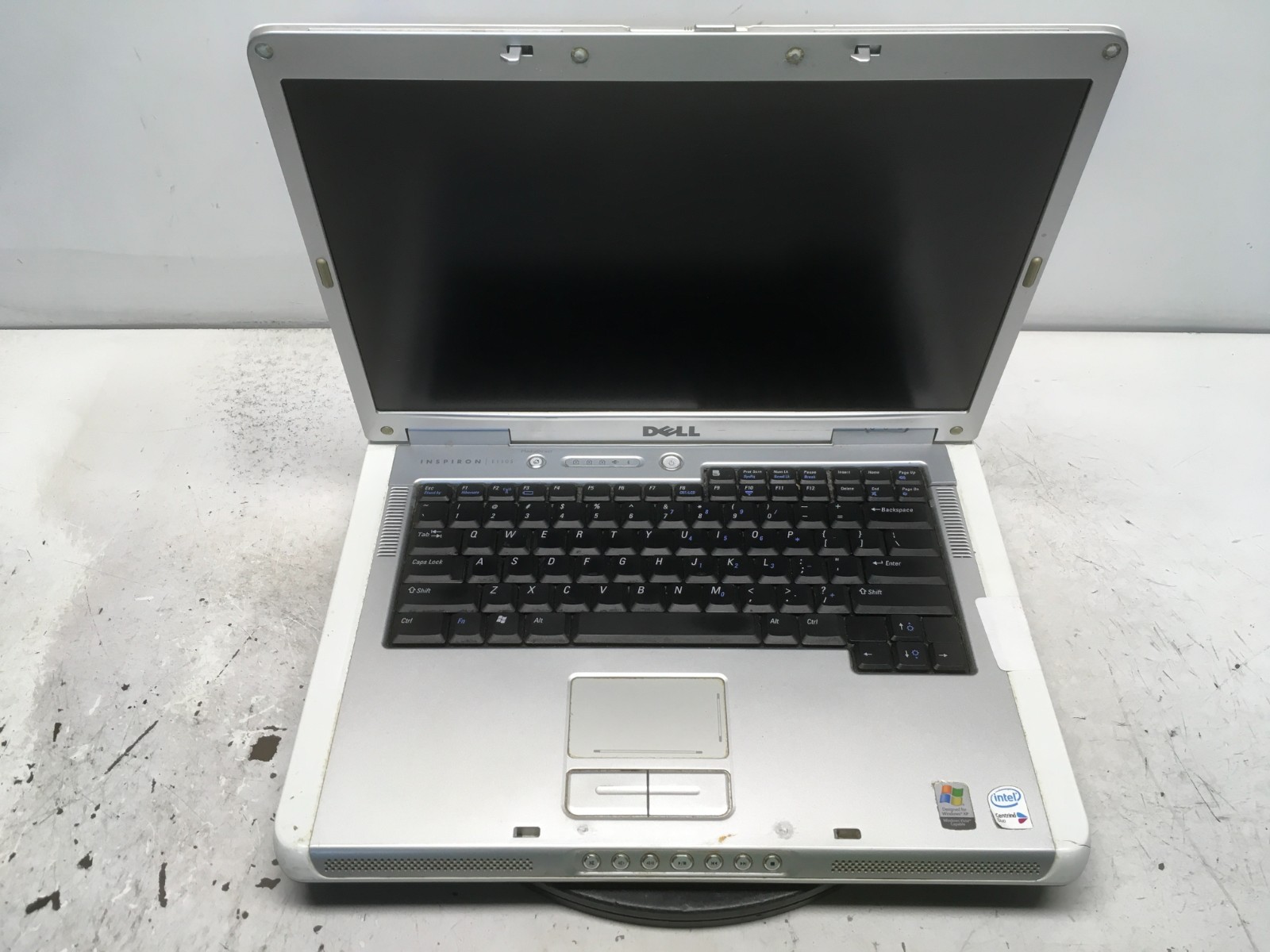 Dell Inspiron E1505 MM061 Intel Core Duo 06E8 1GHz 1 GB NO HDD No Batt