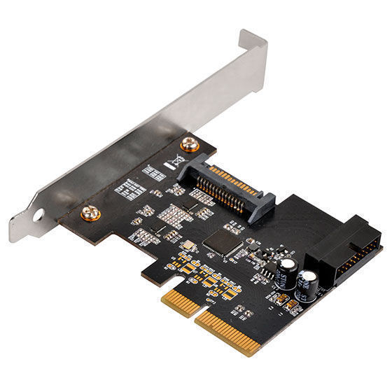 Silverstone ECU04-E USB3.1 10Gbps Internal 19pin Connector PCI-E Gen2.0 x2 Card