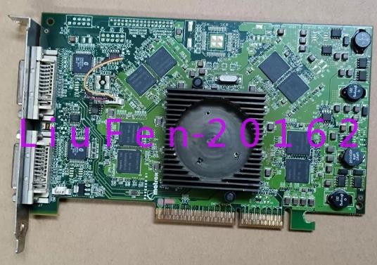 1pc used  Matrox F7119-02 REV.A MGI A-PHA128AS0100F graphics card