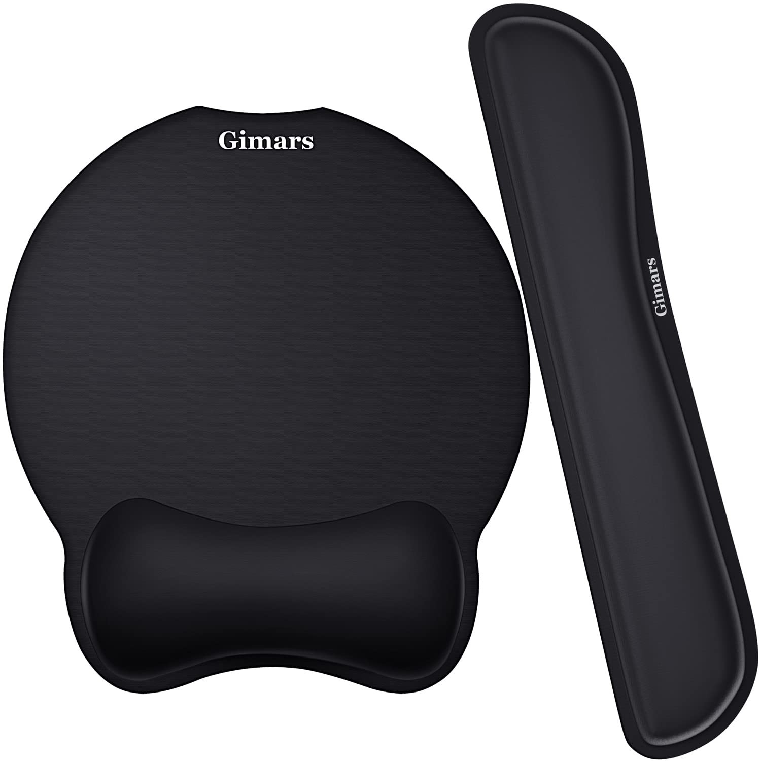Gimars Upgrade Enlarge Superfine Fibre Soft Smooth Gel Ergonomic Mouse Pad Wrist