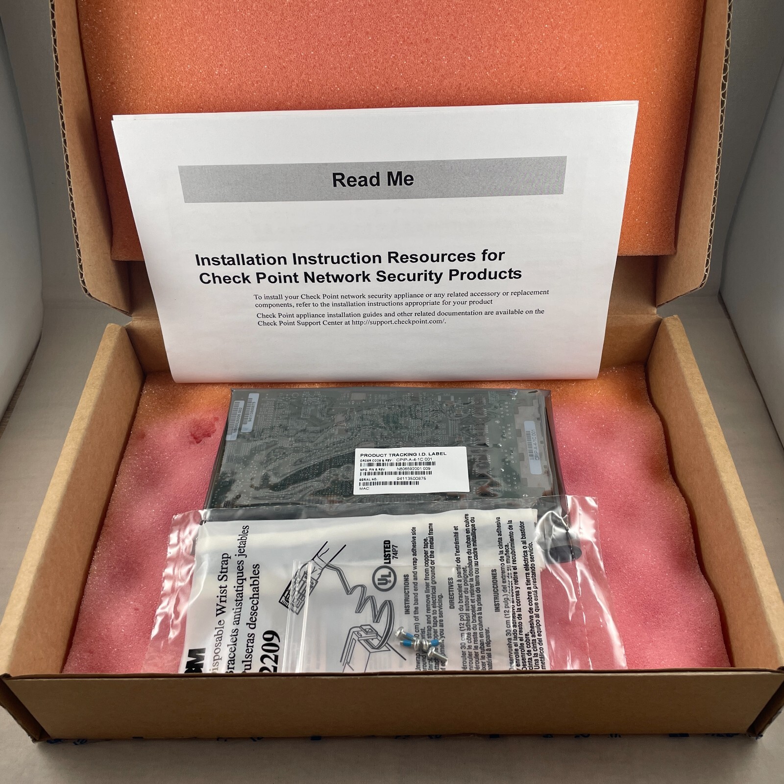 Brand New Checkpoint CPIP-A-4-1C 4-Port 1000Base-TX Ethernet XMC/PMC Card