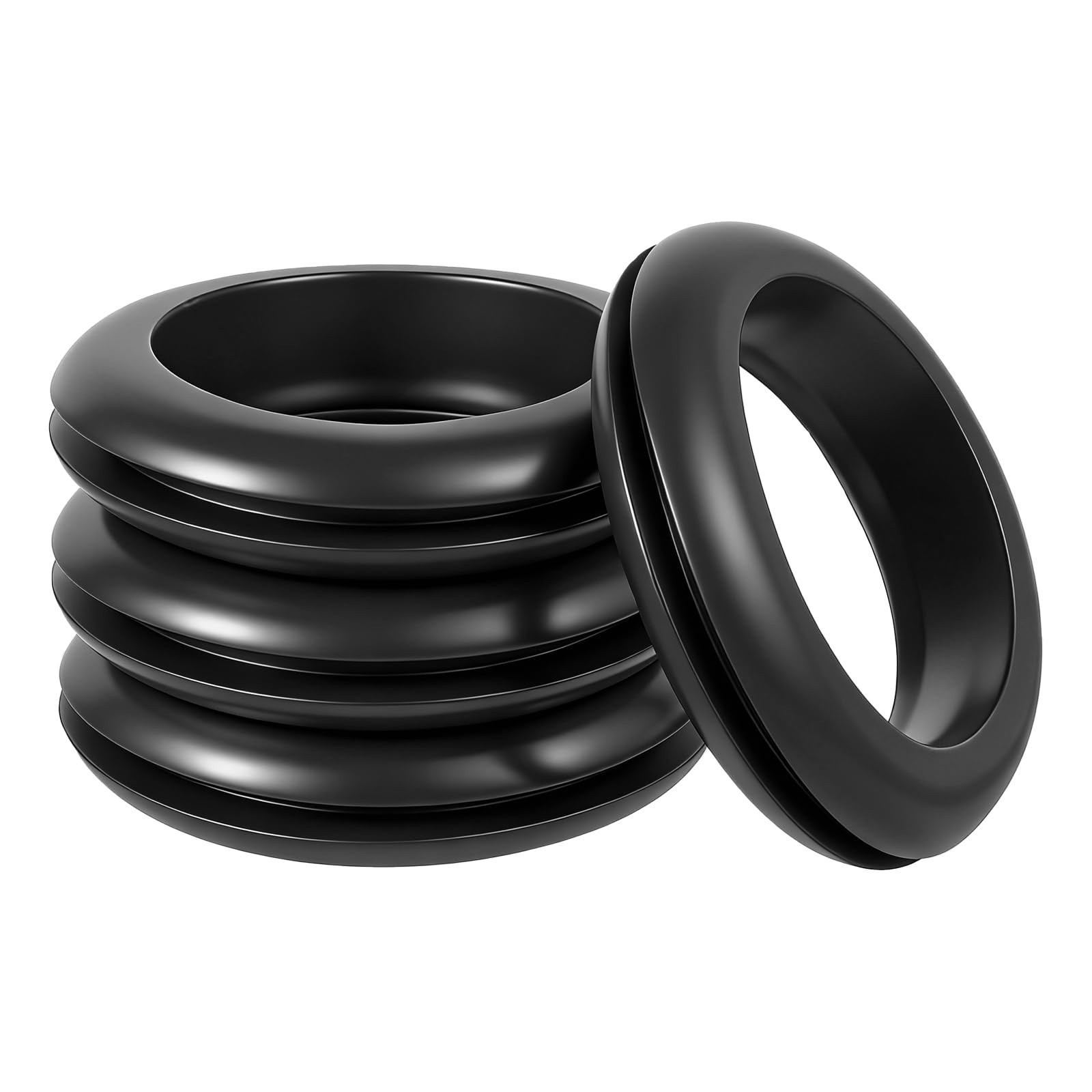 4 Pcs 2 Inch Rubber Wire Grommet Kit Hole Plug Cable Cord Protector Ring