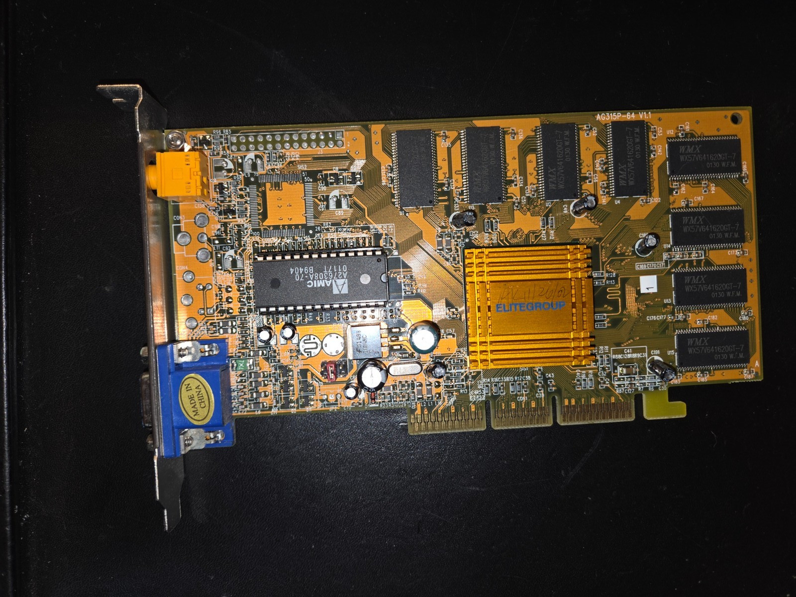 EliteGroup Computer Systems SiS 315 AG315P-64 64MB AGP Video Graphics Card V1.1