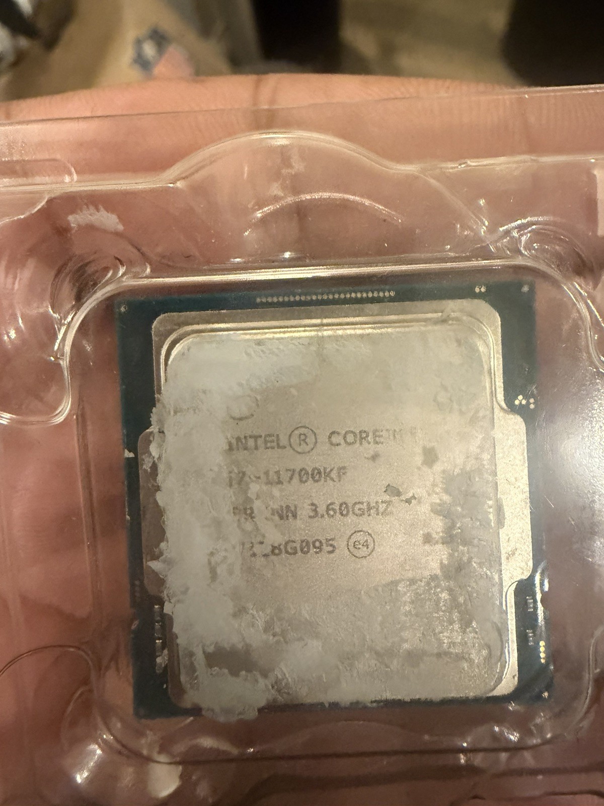 Intel SRKNN Core i7-11700KF 3.6GHz 16M Socket 1200 8-Core CPU Processor *Tested*