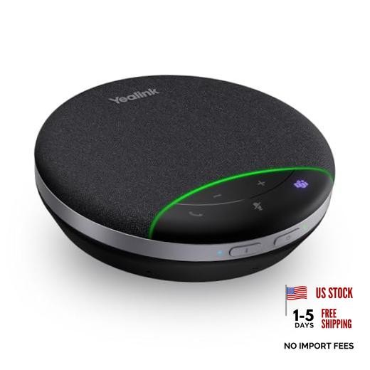 SP92 USB Speakerphone Bluetooth Conference Speakers SP92 without Dongle Black