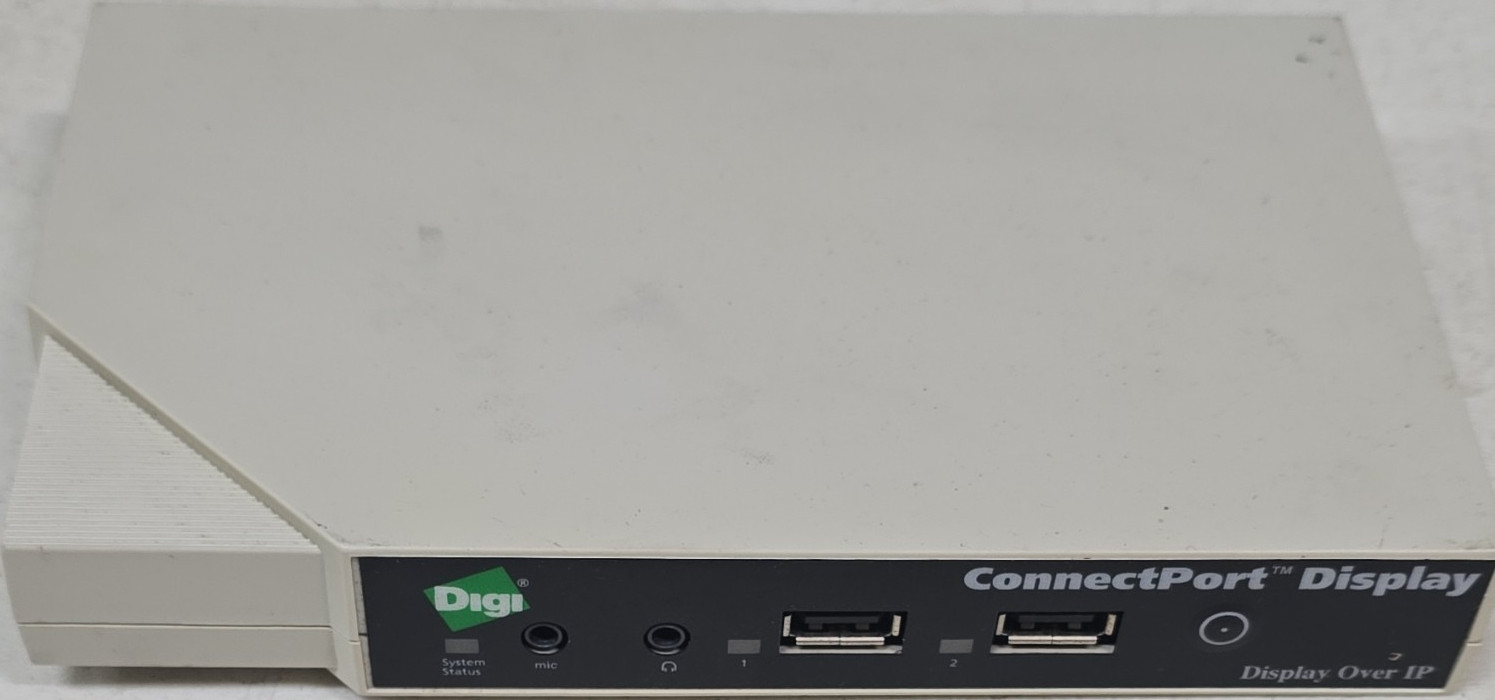 Digi ConnectPort Display Terminal Server USB VGA Ethernet MPN 50001323-01