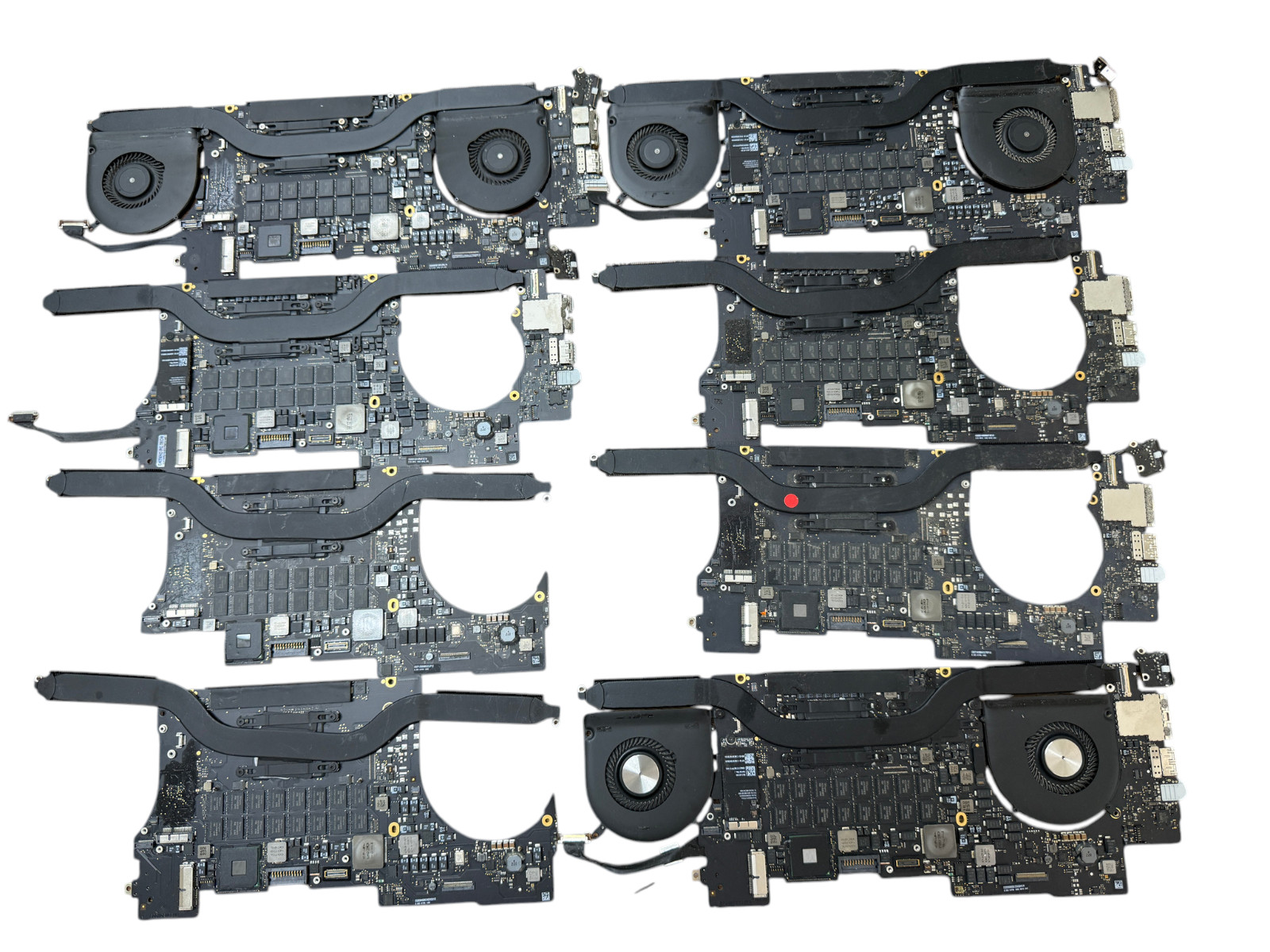 8x Apple MacBook Pro 15" A1398 2015 Logic Board AS-IS Parts Repair Wholesale Lot