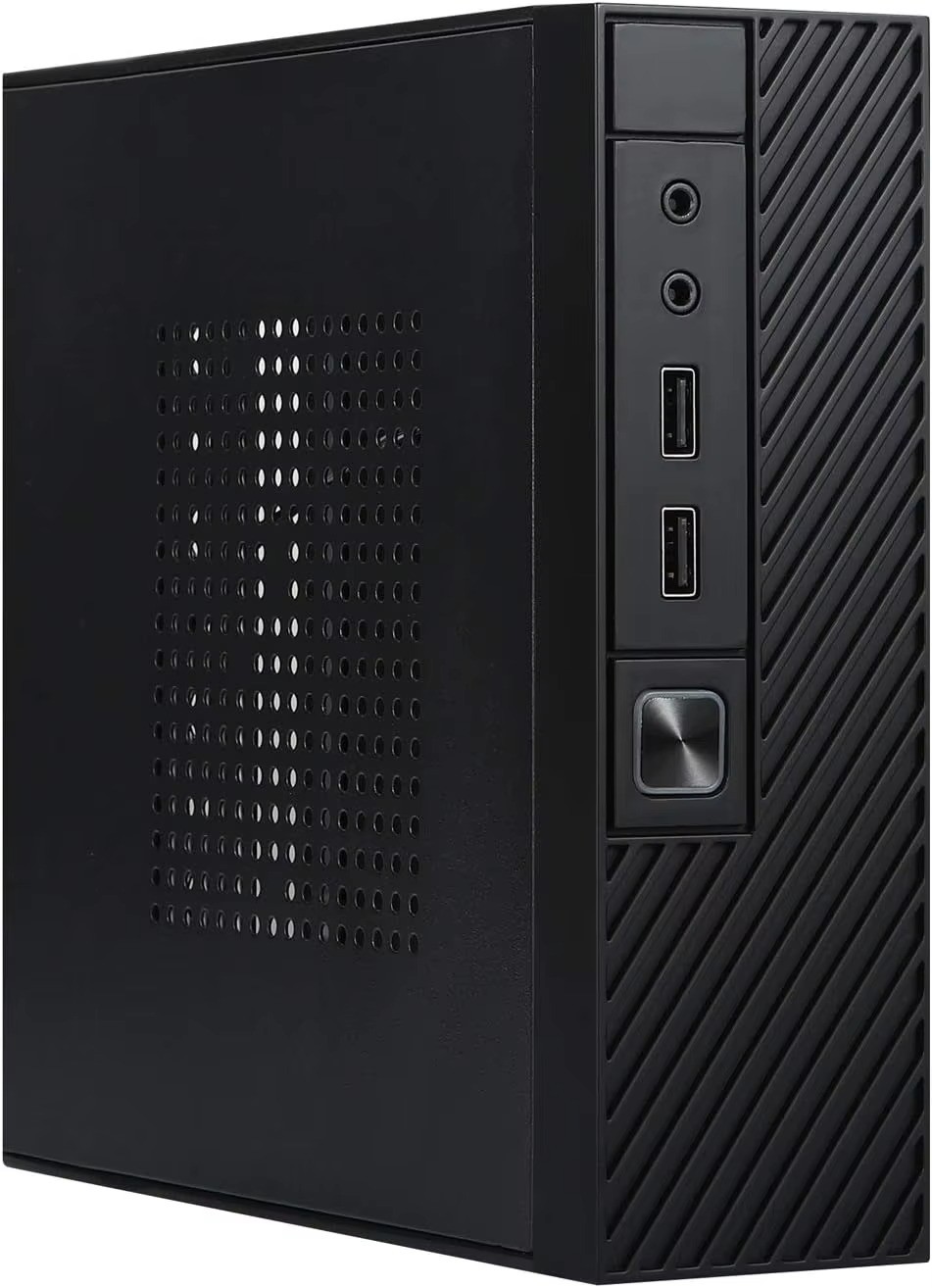 TFDP M06 Mini-ITX Computer Case Desktop PC Chassis 17x17cm Motherboard