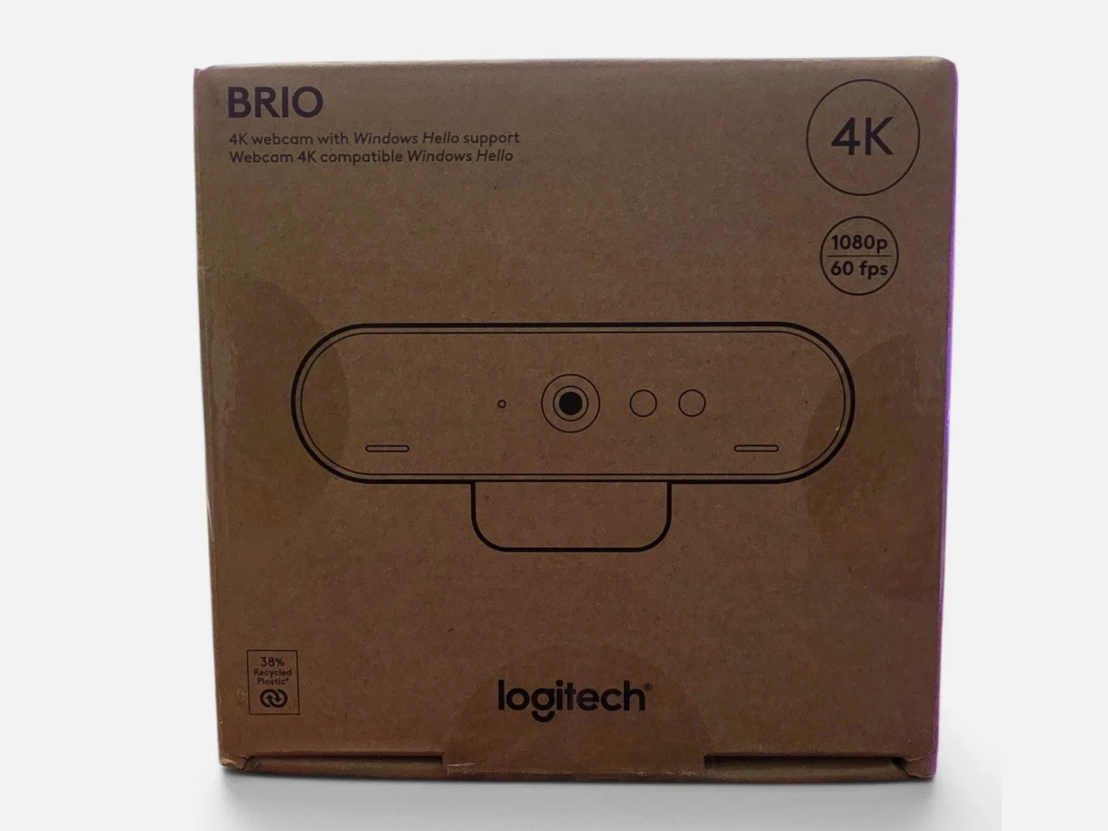 Logitech Brio 4K Ulta HD Webcam, 960-001105 NIB