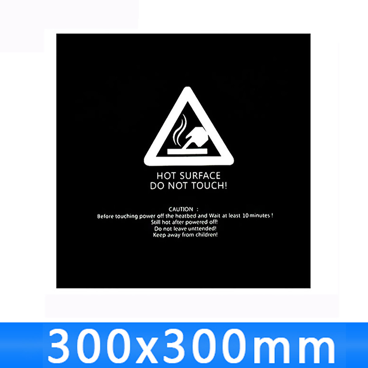 3D Printer Heat Hot Bed Sticker Flexible Platform Build Plate Tape 300mm*300mm