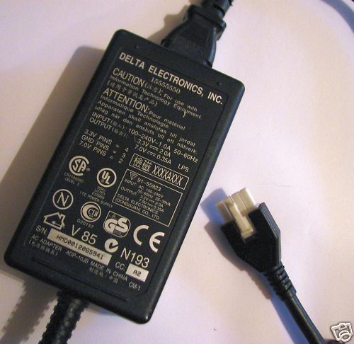 Delta ADP-10JB AC Adapter Power Suppy with It's AC Cord, for Printers and More