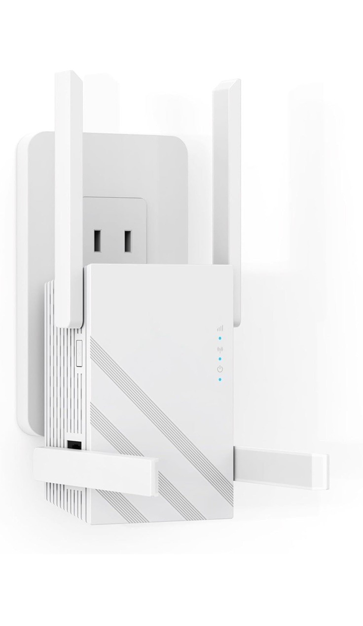 All-New2025 WiFi Extender 1.2Gb/s Signal Booster | Dual Band 5GHz & 2.4GHz, New