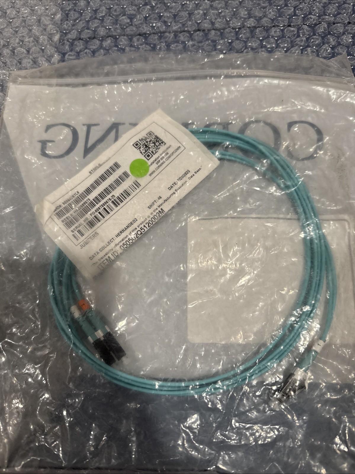Corning 050502Q5120002M 2F Zipcord Riser LCDUPPC/LCDUPPC 2.000M