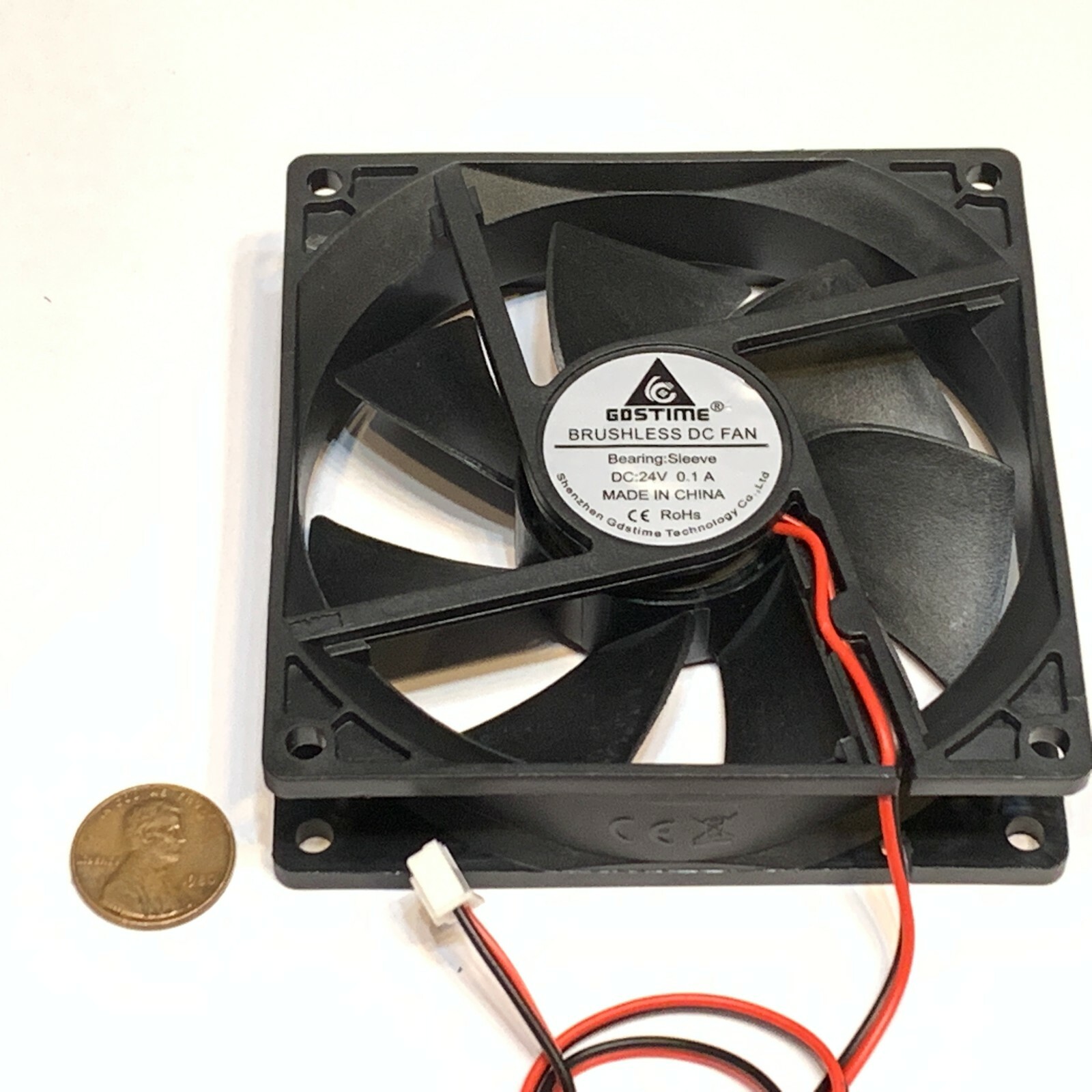 1 Piece Gdstime 24v 9CM 9225 92x92x25mm DC 2Pin CPU Cooling 3d printer