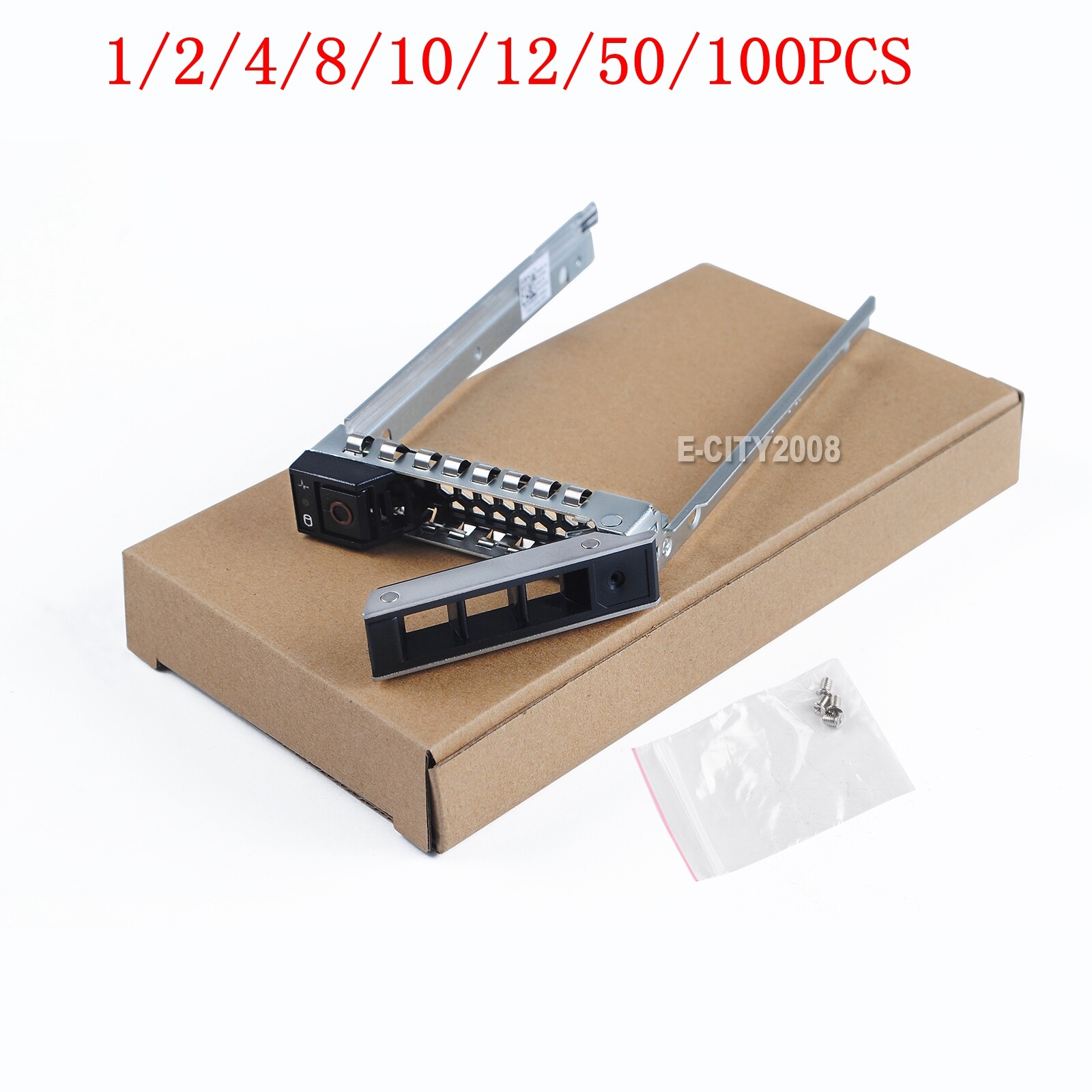 Lot 2.5" SAS HDD Tray Caddy For Dell G14 R740 R740xd R940 R640 R440 C6420 R7415