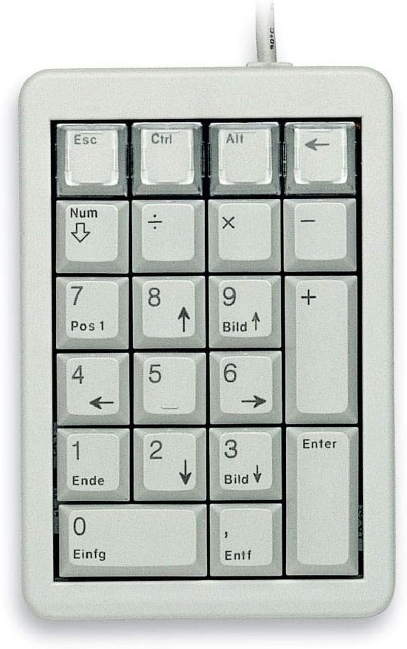 Ultraslim Programmable Keypad, Light Gray - 26 Keys (G84-4700LUCUS-0)