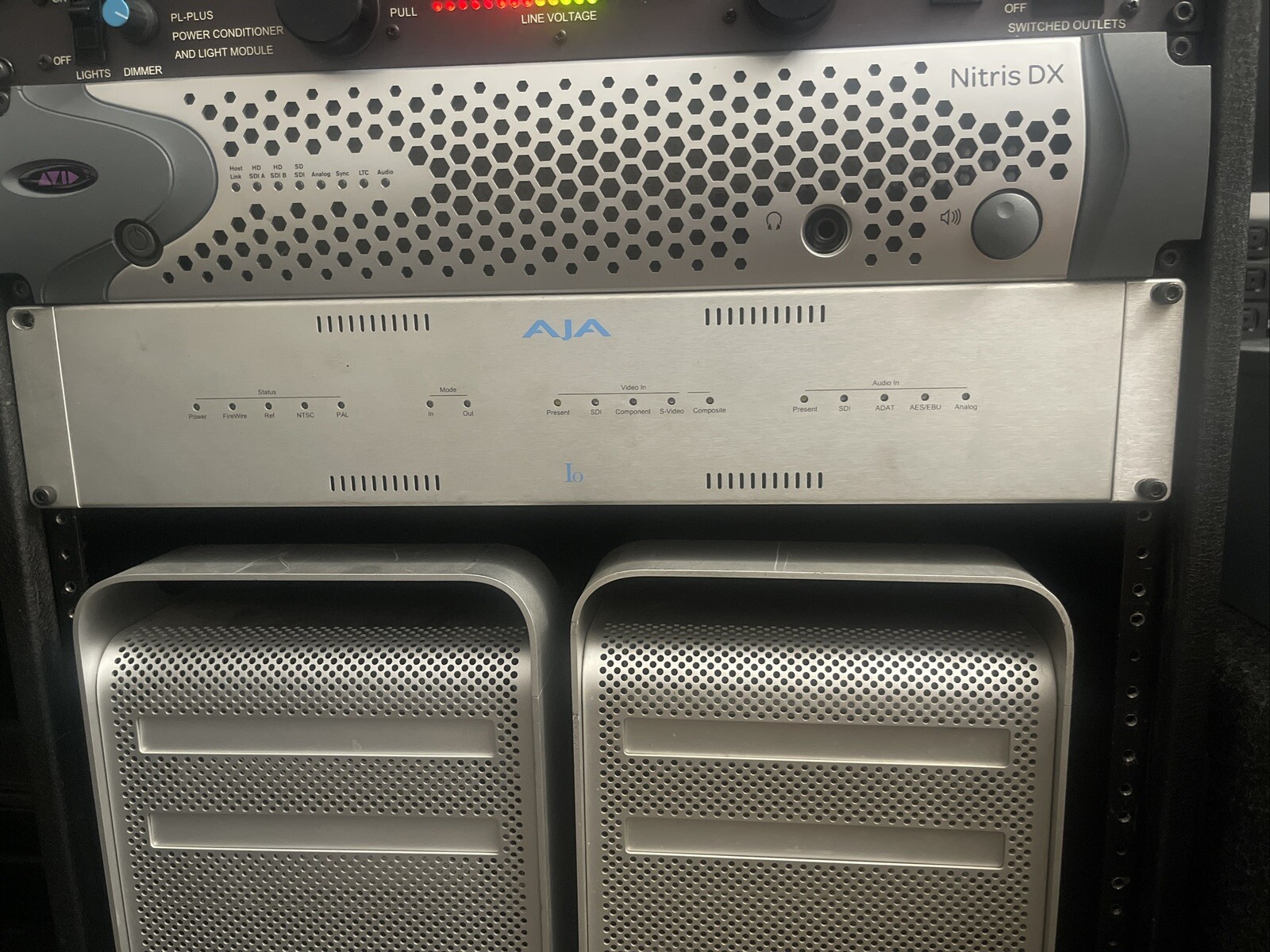 AJA IO-101351 10-BIT Uncompressed In/Out External Video Capture Breakout Box