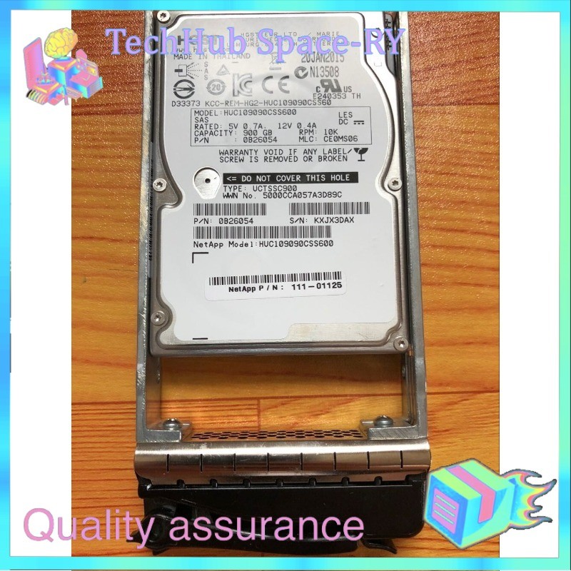 NETAPP 1.2T E-X4055B-R6 111-01893 1.2TB 10K 2.5" SAS Hard Drive