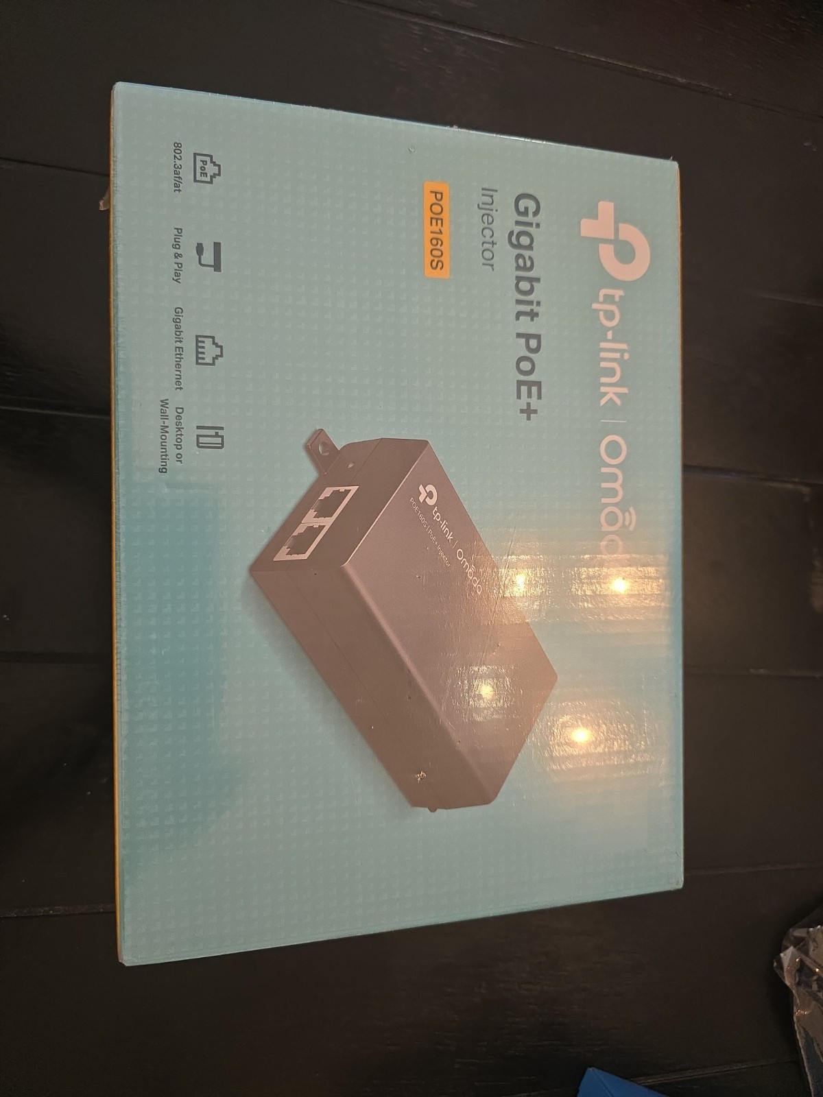 TP-LINK TL-POE160s Gigabit PoE+ Injector