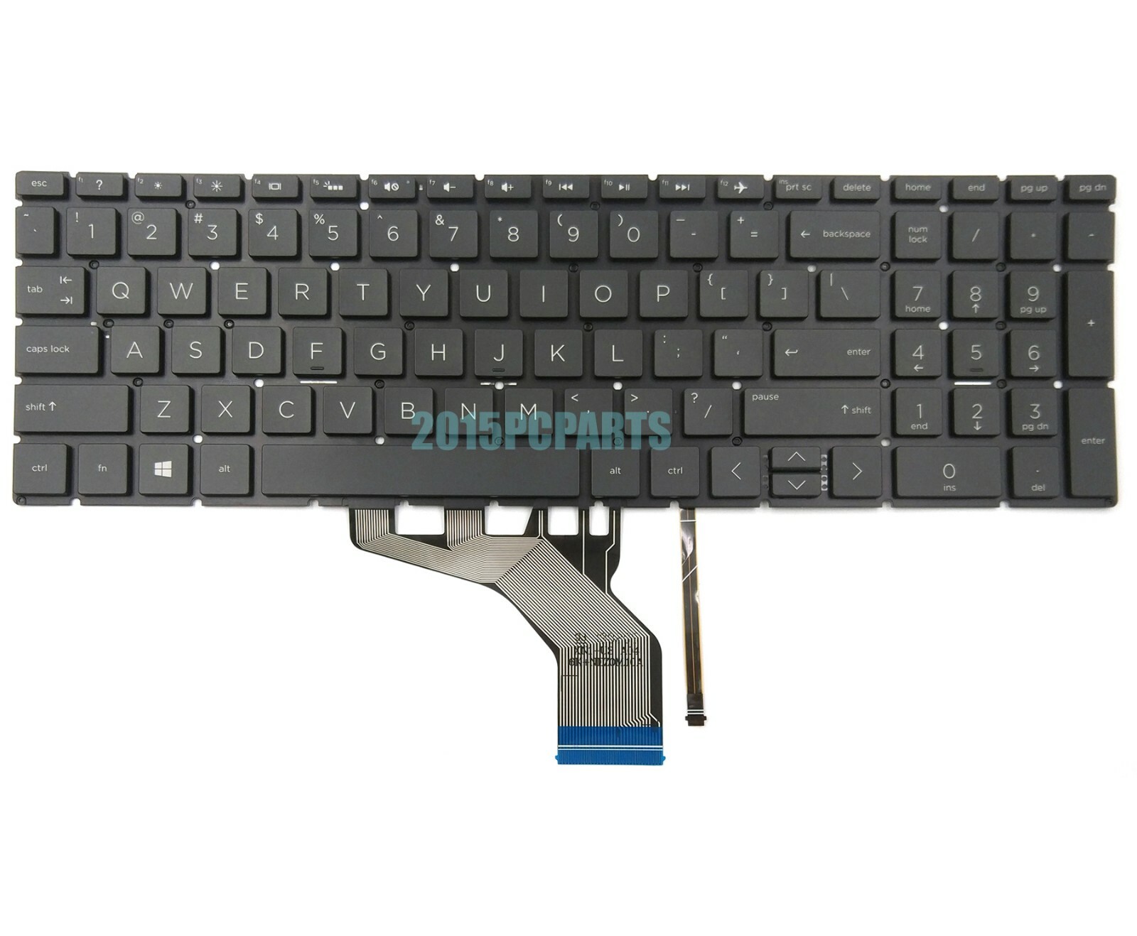 HP Pavilion 15-CS0003CA 15-CS0025CL 15-CS0041NR 15-CS0053CL Keyboard Backlit US