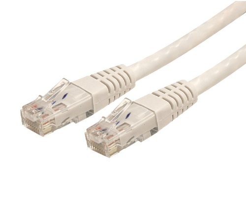 Startech IT C6PATCH8WH Cat6 Patch Cable 8ft RJ45 M-F White