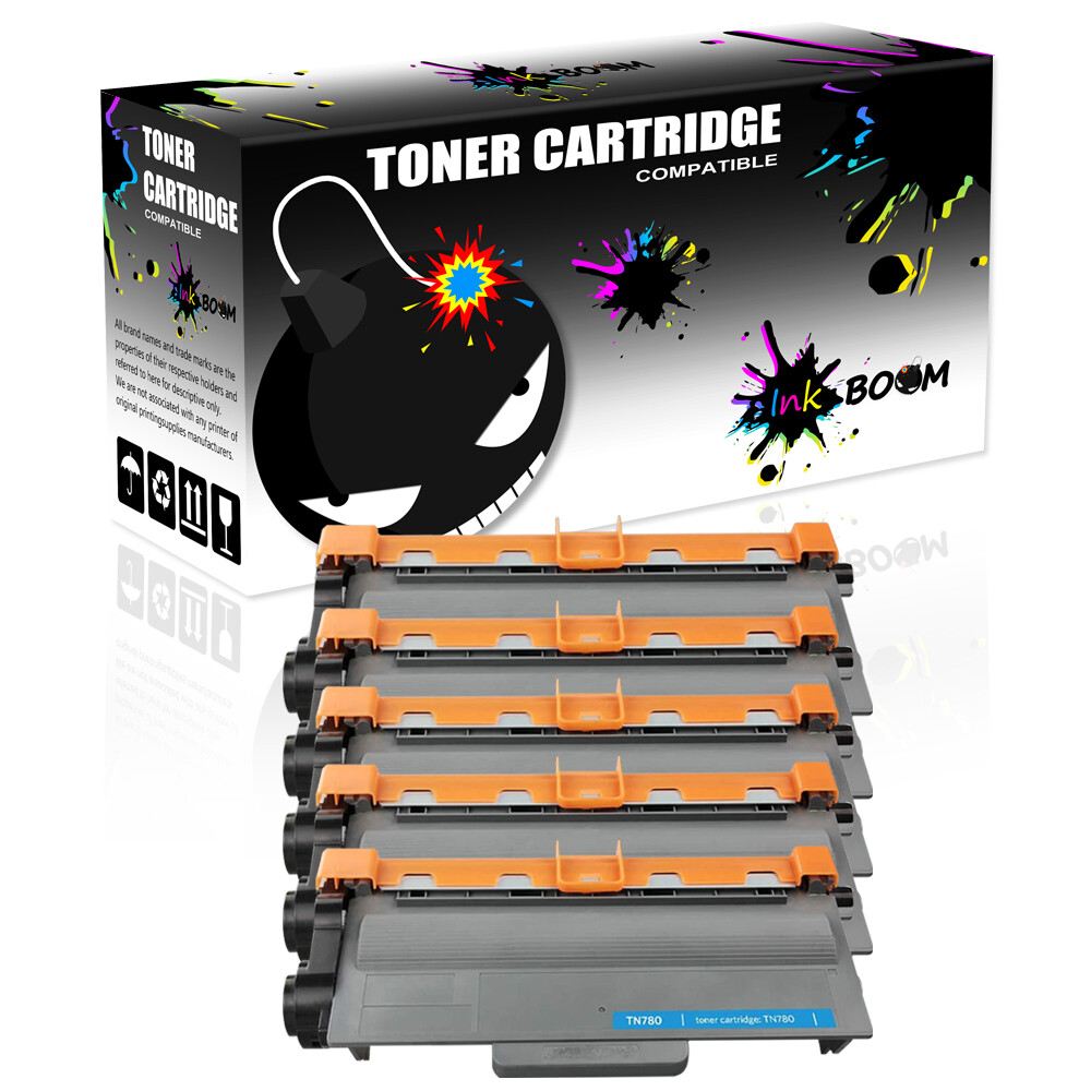 5BK Toner fits Brother TN780 MFC-8710DN DCP-8155DN HL-5450DN HL-5470DW HL-5445D
